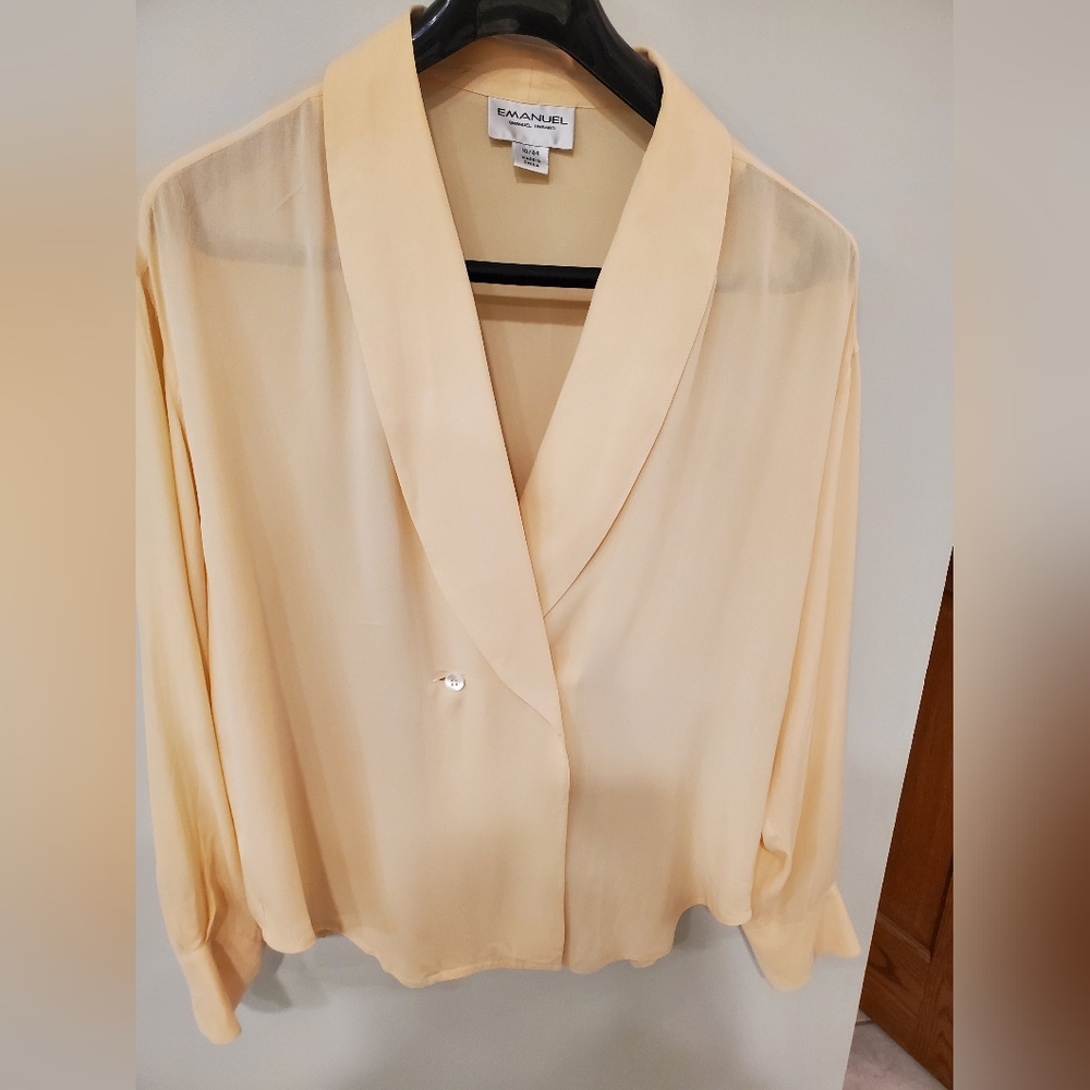 Emanuel Ungaro Silk Blouse size 10
